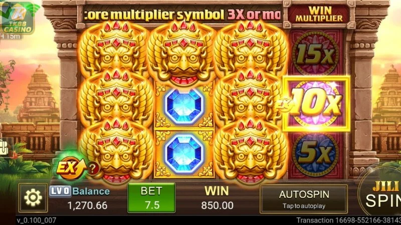 Sản phẩm Fortune Gems với tỷ lệ thanh toán rất thu hút