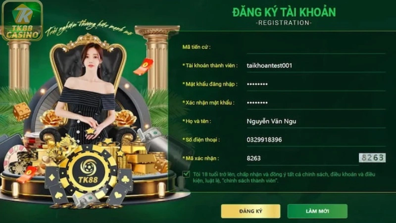 Thủ tục đăng ký TK88 trong 4 bước