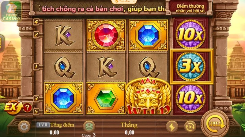 Tính năng khung bạc có trong hình thức giải trí Fortune Gems 